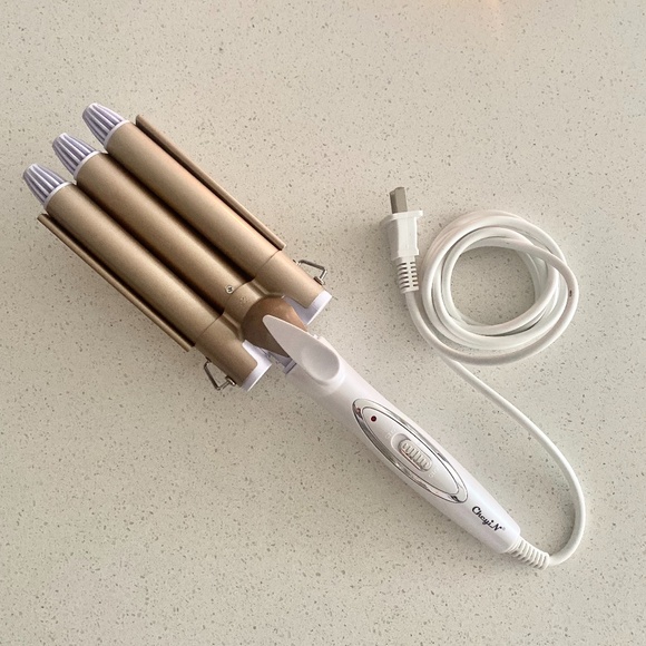 *NEW* MERMAID HAIR 3 BARREL HAIR CURLER - Picture 1 of 5